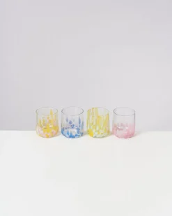 Motel a Miio Kleine Gläser^Alegria - Glass Small Big Drops Pink