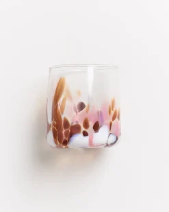 Motel a Miio Kleine Gläser^Alegria - Glass Small Big Drops Amber Pink
