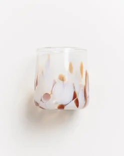 Motel a Miio Kleine Gläser^Alegria - Glass Small Big Drops Amber Sand
