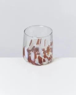 Motel a Miio Kleine Gläser^Alegria - Glass Small Big Drops Amber Sand