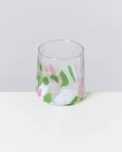 Motel a Miio Kleine Gläser^Alegria - Glass Small Big Drops Pink Green