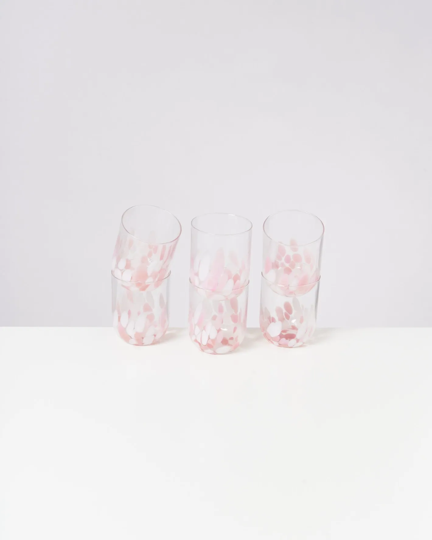 Motel a Miio Große Gläser|Gläser Sets %^Alegria - Set Of 6 Glasses Large Drops Rose