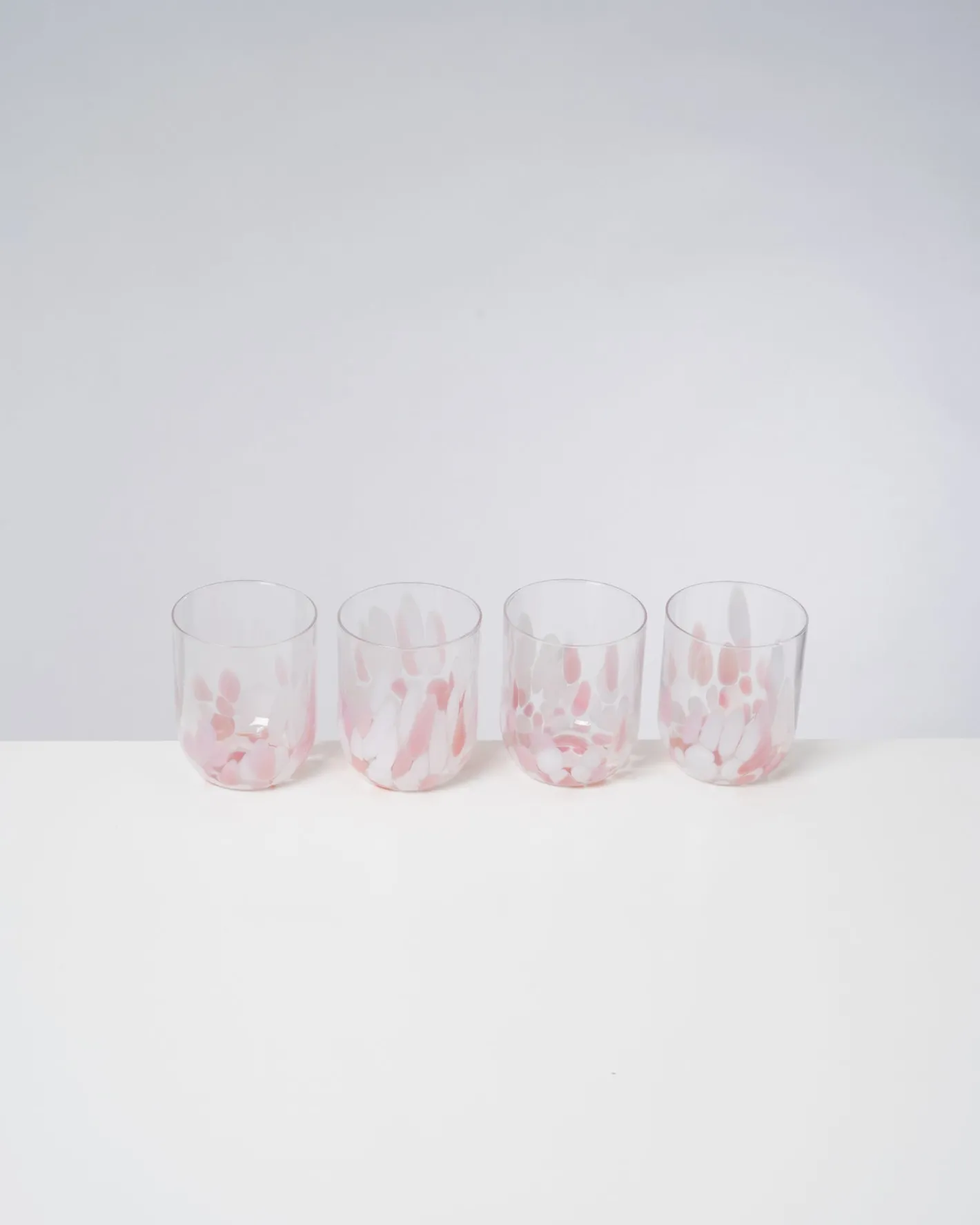 Motel a Miio Große Gläser|Gläser Sets %^Alegria - Set Of 4 Glasses Large Drops Rose