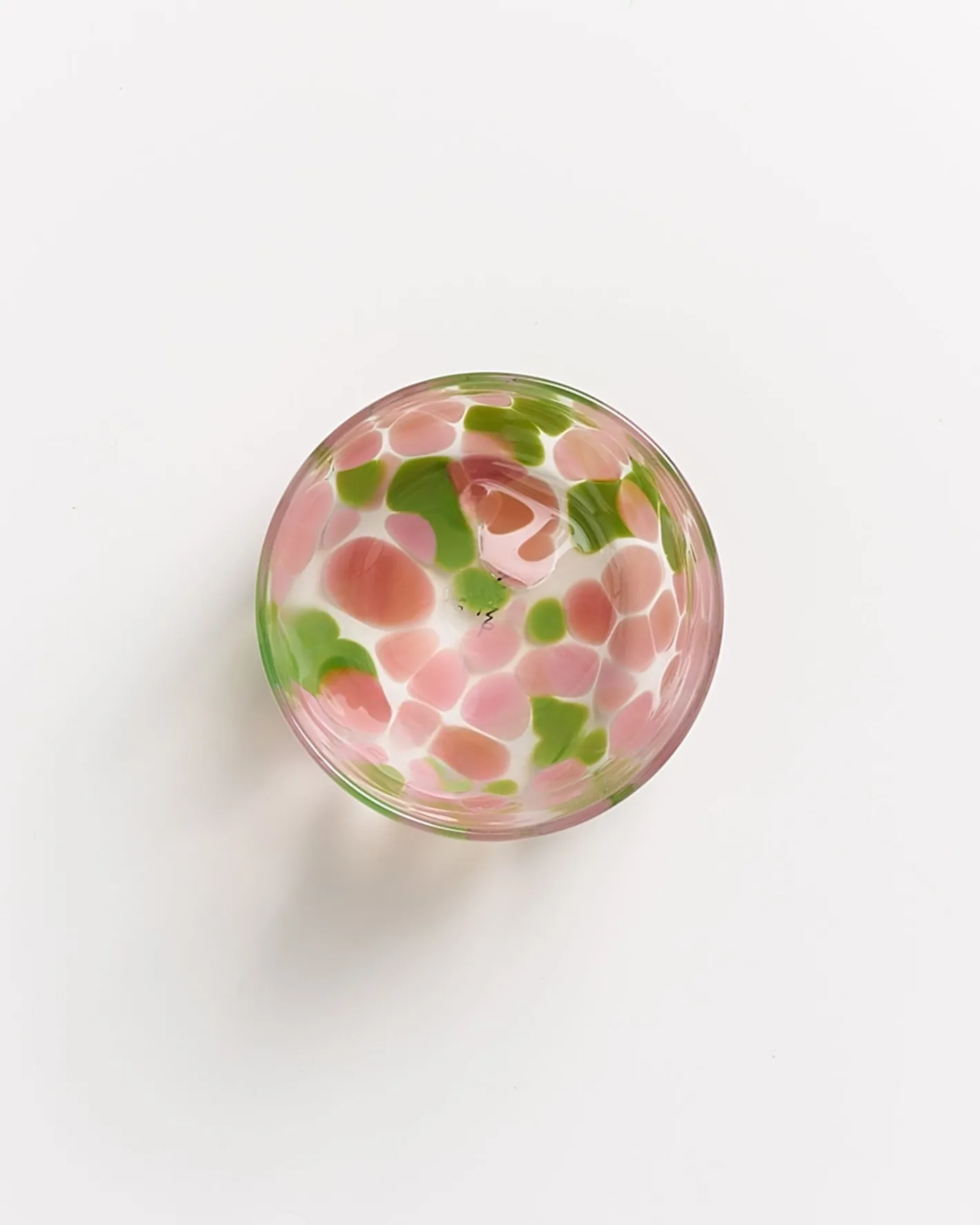 Motel a Miio Große Gläser|Gläser Sets %^Alegria Set Of 4 Glass Large Drops Pink Green