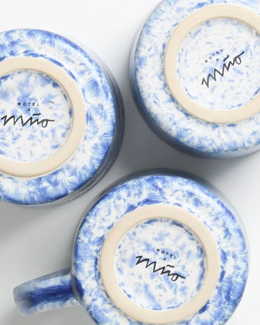Motel a Miio Große Tassen^Almada - Mug Big Blue Speckled