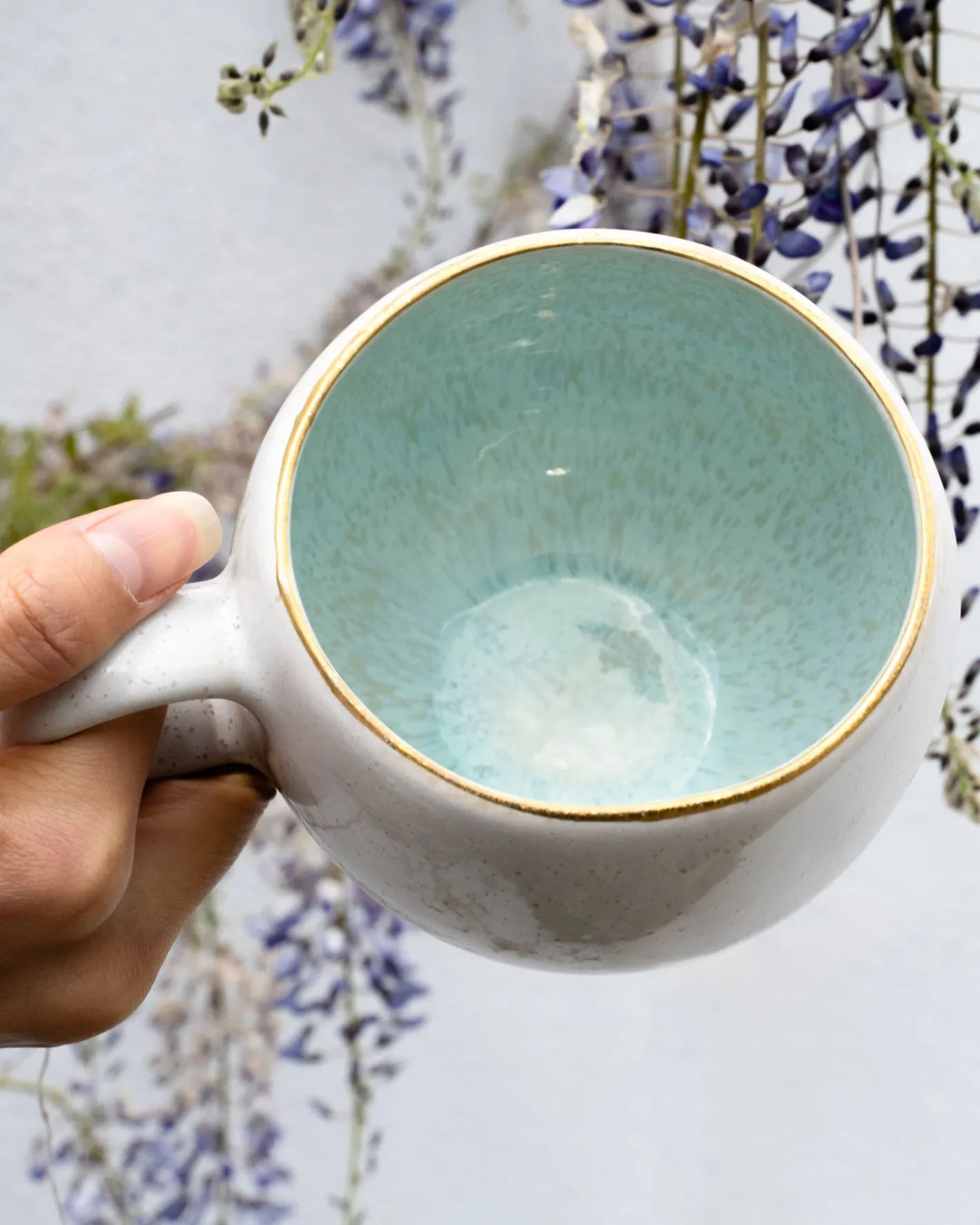 Motel a Miio Große Tassen^Areia - Mug Big With Gold Rim