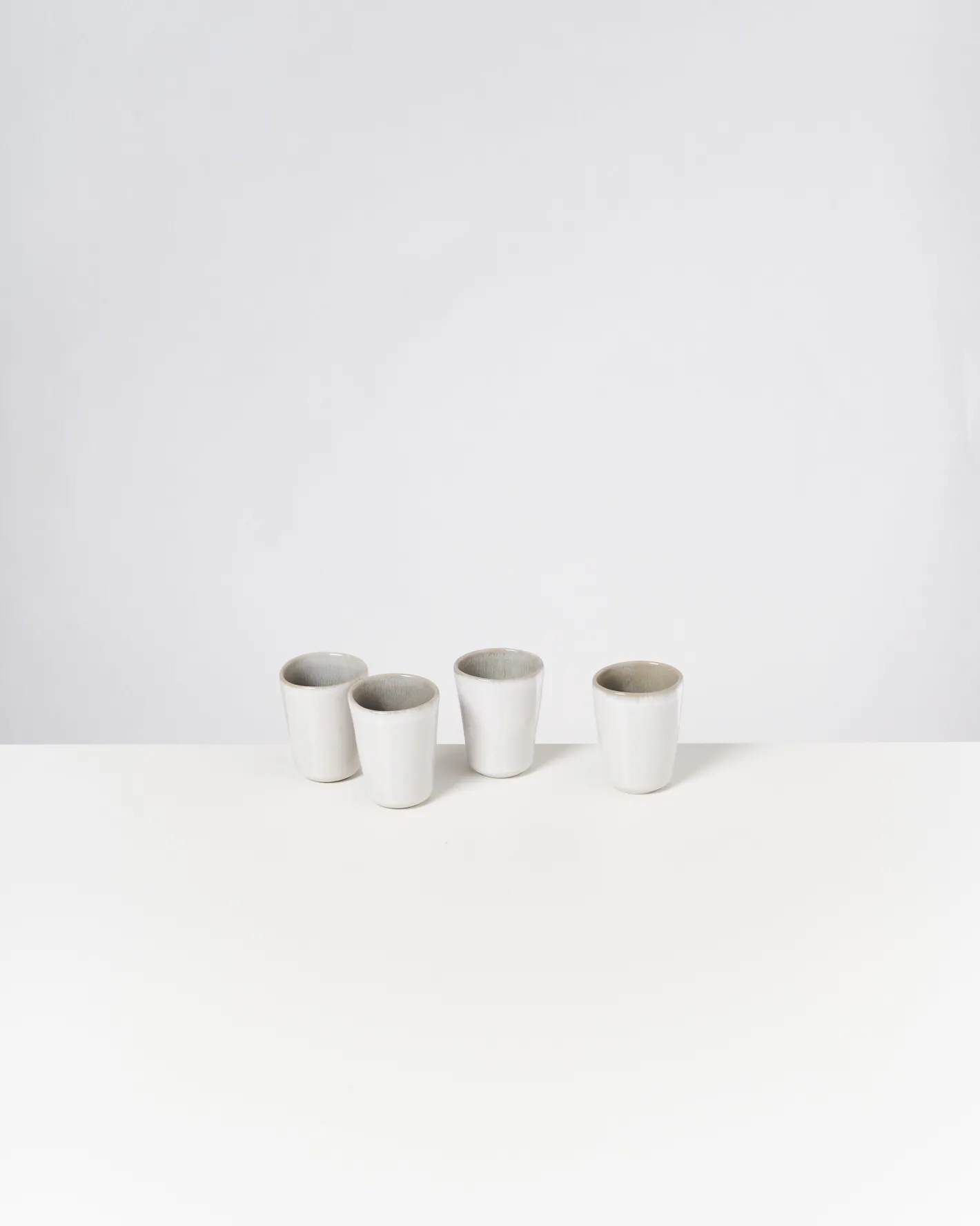 Motel a Miio Becher-Sets^Areia - Set Of 4 Espressocups Grey