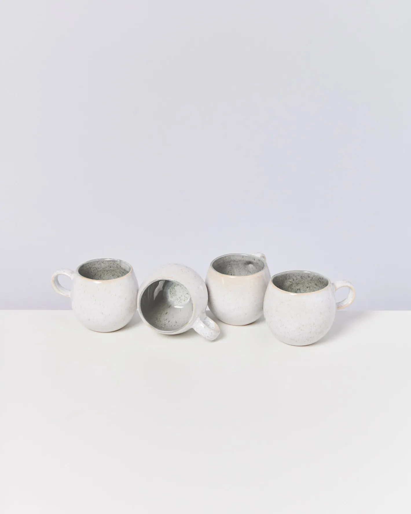 Motel a Miio Tassen-Sets^Areia - Set Of 4 Mugs Small Grey