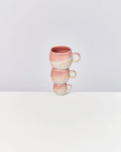 Motel a Miio Große Tassen^Bica - Mug Big Pink / Cream