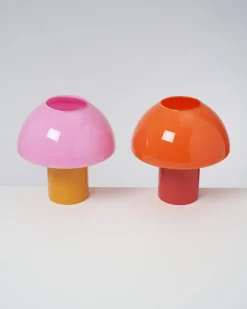 Motel a Miio Lampen^Cogumelo - Glass Lamp Orange Red
