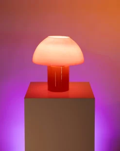 Motel a Miio Lampen^Cogumelo - Glass Lamp Pink Yellow
