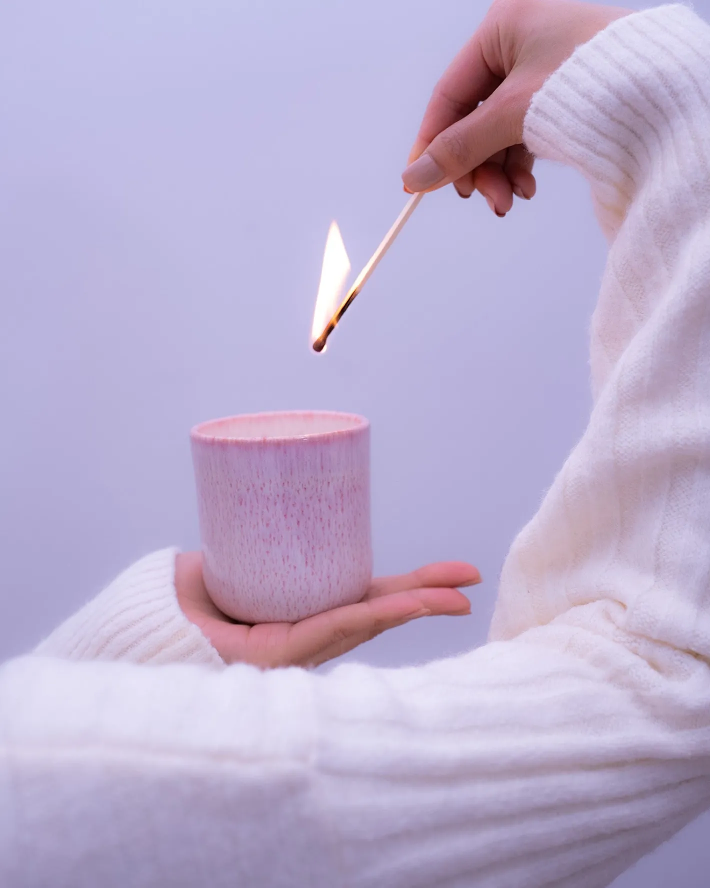 Motel a Miio Duftkerzen^Copa Alto - Scented Candle "Black Pomegranate" Pink