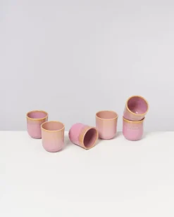 Motel a Miio Becher-Sets^Copa Alto - Set Of 6 Cups Small Yellow