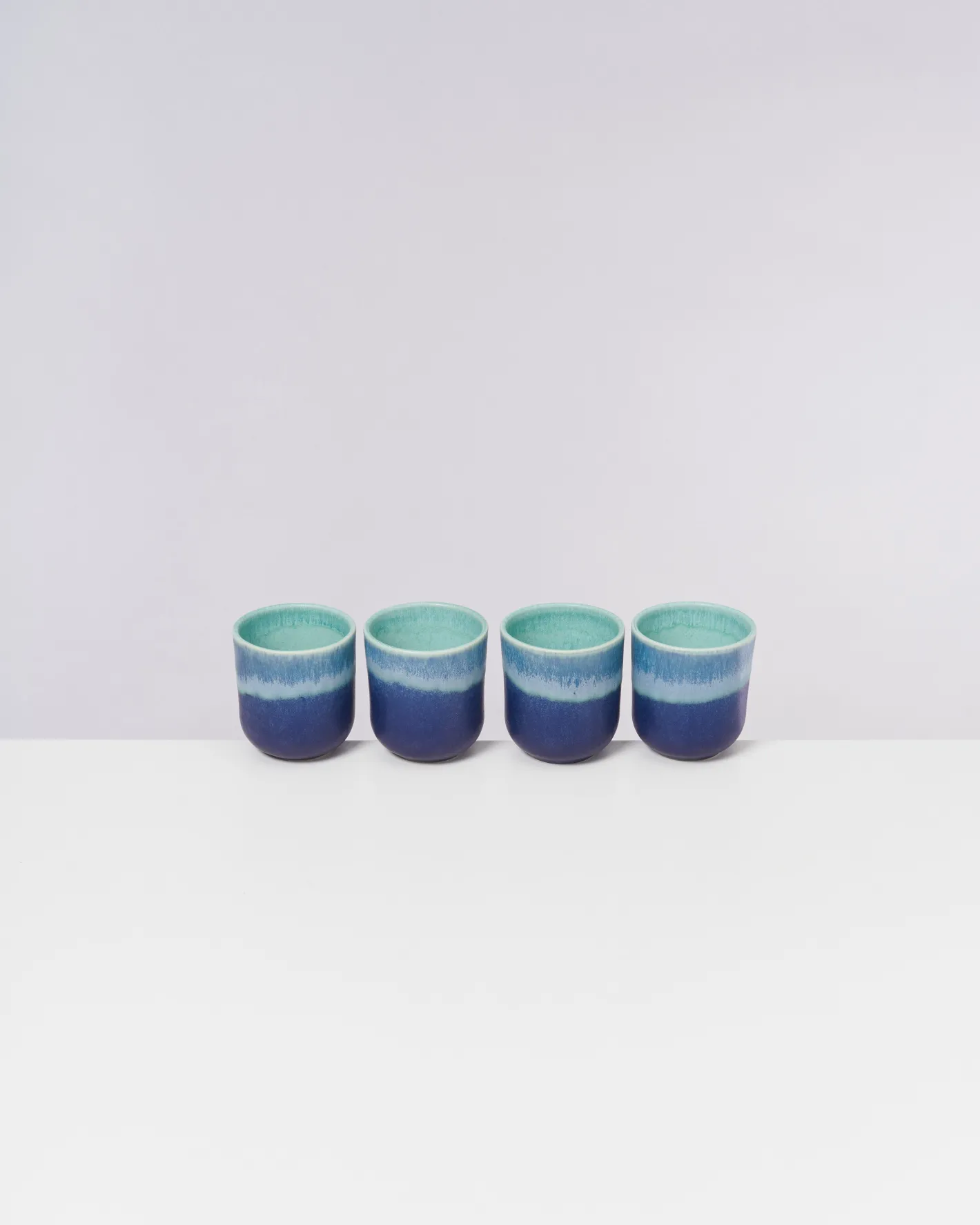 Motel a Miio Becher-Sets^Copa Alto - Set Of 4 Cups Small Turquoise