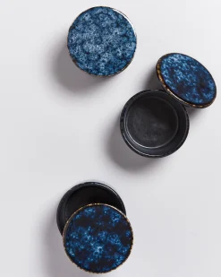 Motel a Miio Schmuckschälchen^Cordoama – Bowl S With Lid Darkblue