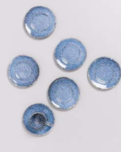 Motel a Miio Untertassen^Cordoama - Espresso Saucer Blue Speckled