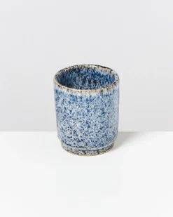 Motel a Miio Becher-Sets^Cordoama - Set Of 6 Cups Small Blue Speckled