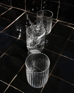 Motel a Miio Große Gläser^Joia - Glass Riffled Classic