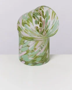 Motel a Miio Kleine Gläser^Joia - Glass Small Drops Green Pink