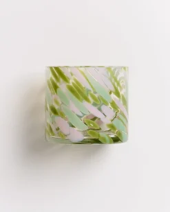 Motel a Miio Kleine Gläser^Joia - Glass Small Drops Green Pink