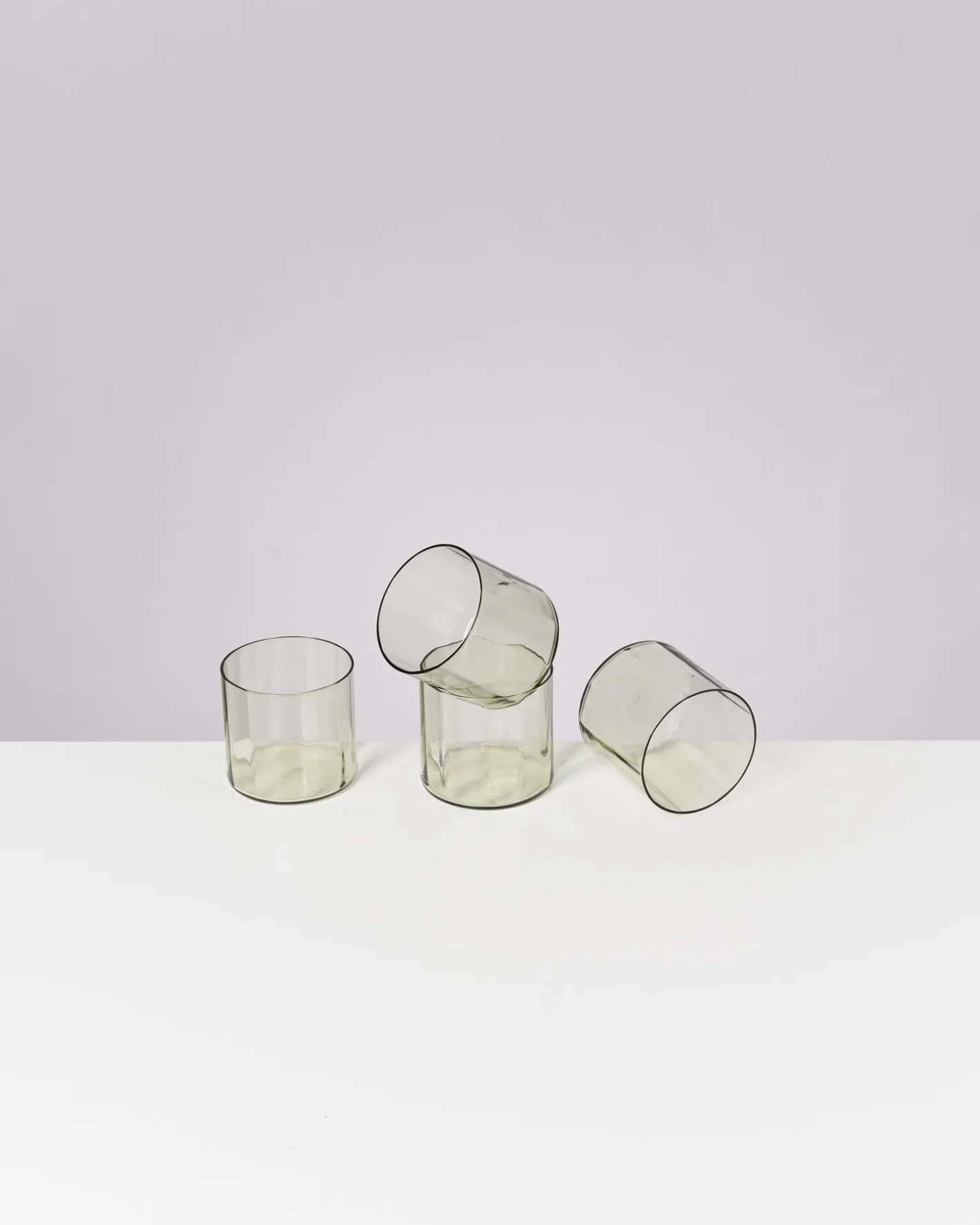 Motel a Miio Kleine Gläser|Gläser Sets %^Joia - Set Of 4 Glasses Flower Emerald