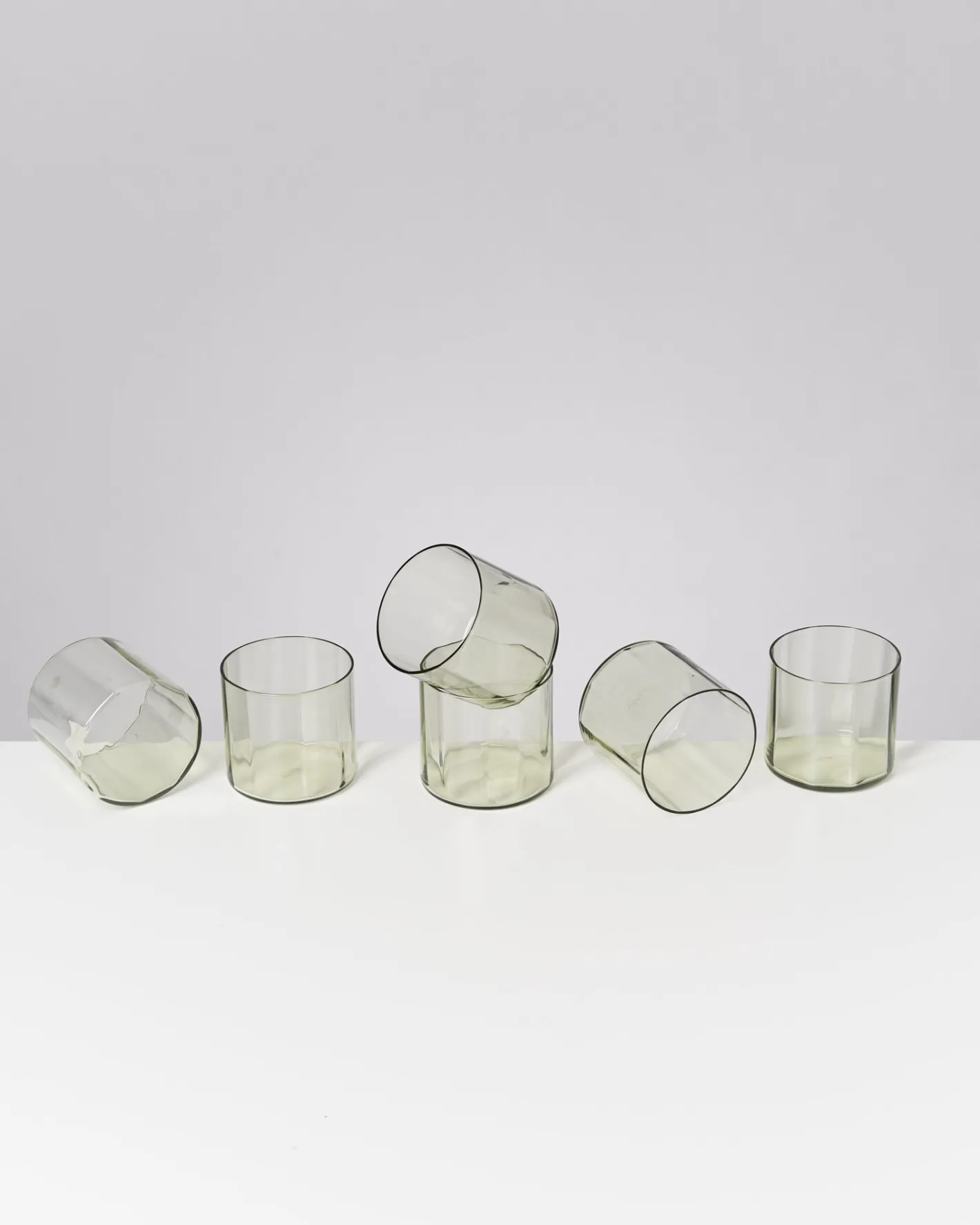 Motel a Miio Kleine Gläser|Gläser Sets %^Joia - Set Of 6 Glasses Flower Emerald
