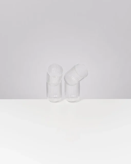 Motel a Miio Große Gläser|Gläser Sets %^Joia - Set Of 4 Glasses Riffled Classic