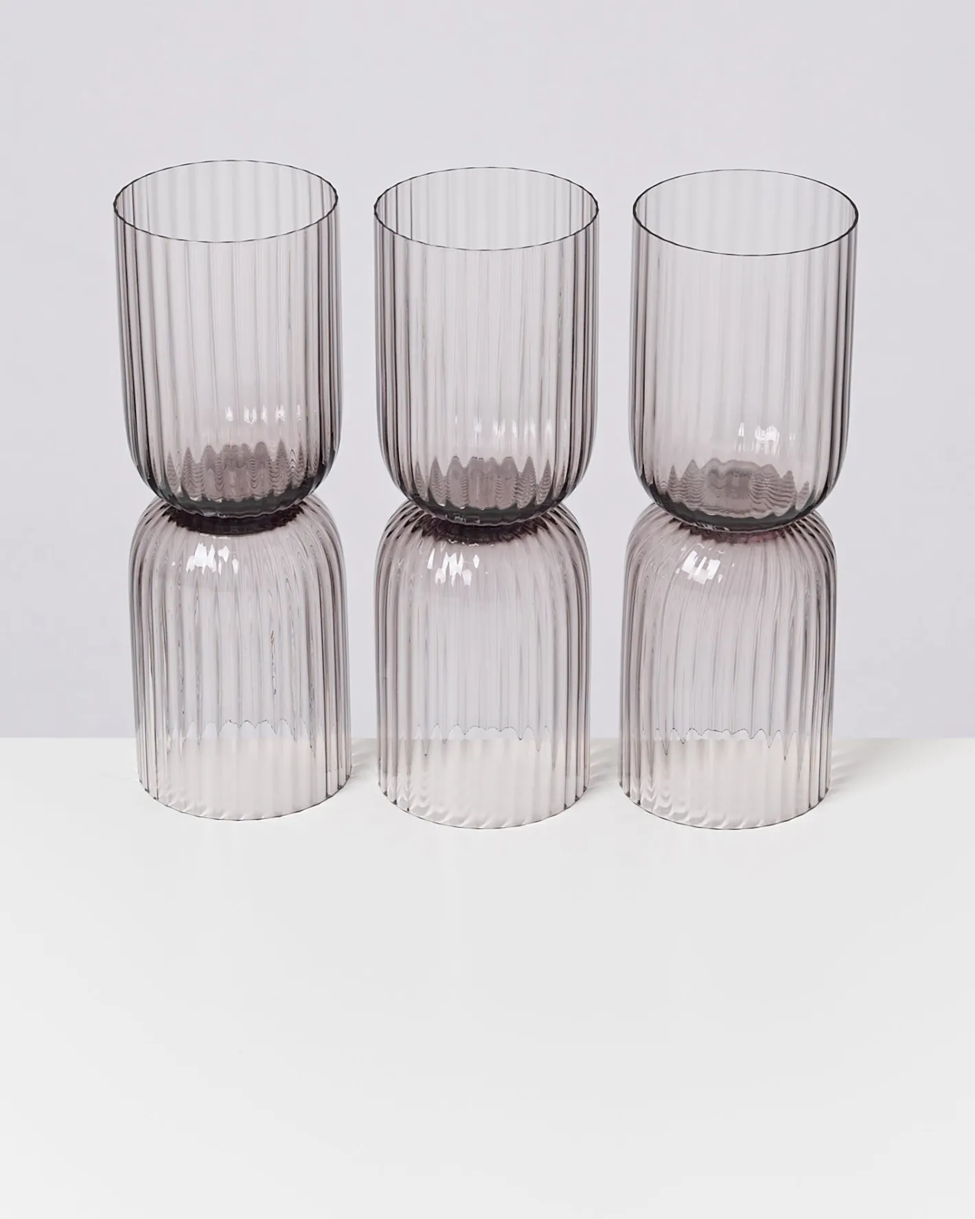 Motel a Miio Große Gläser|Gläser Sets %^Joia 6er Set Glas Riffled