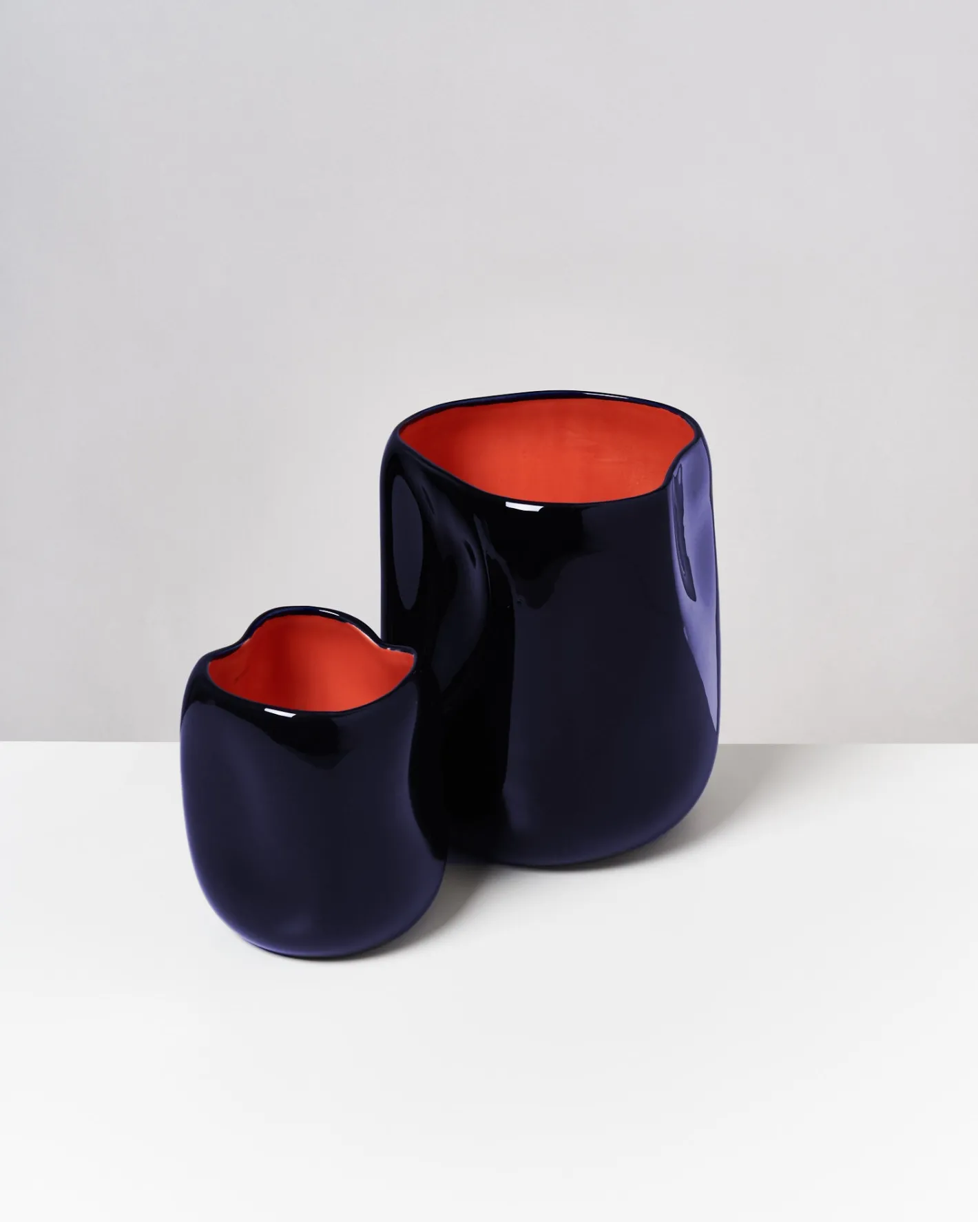 Motel a Miio Große Vasen^João Vase L Blue Coral