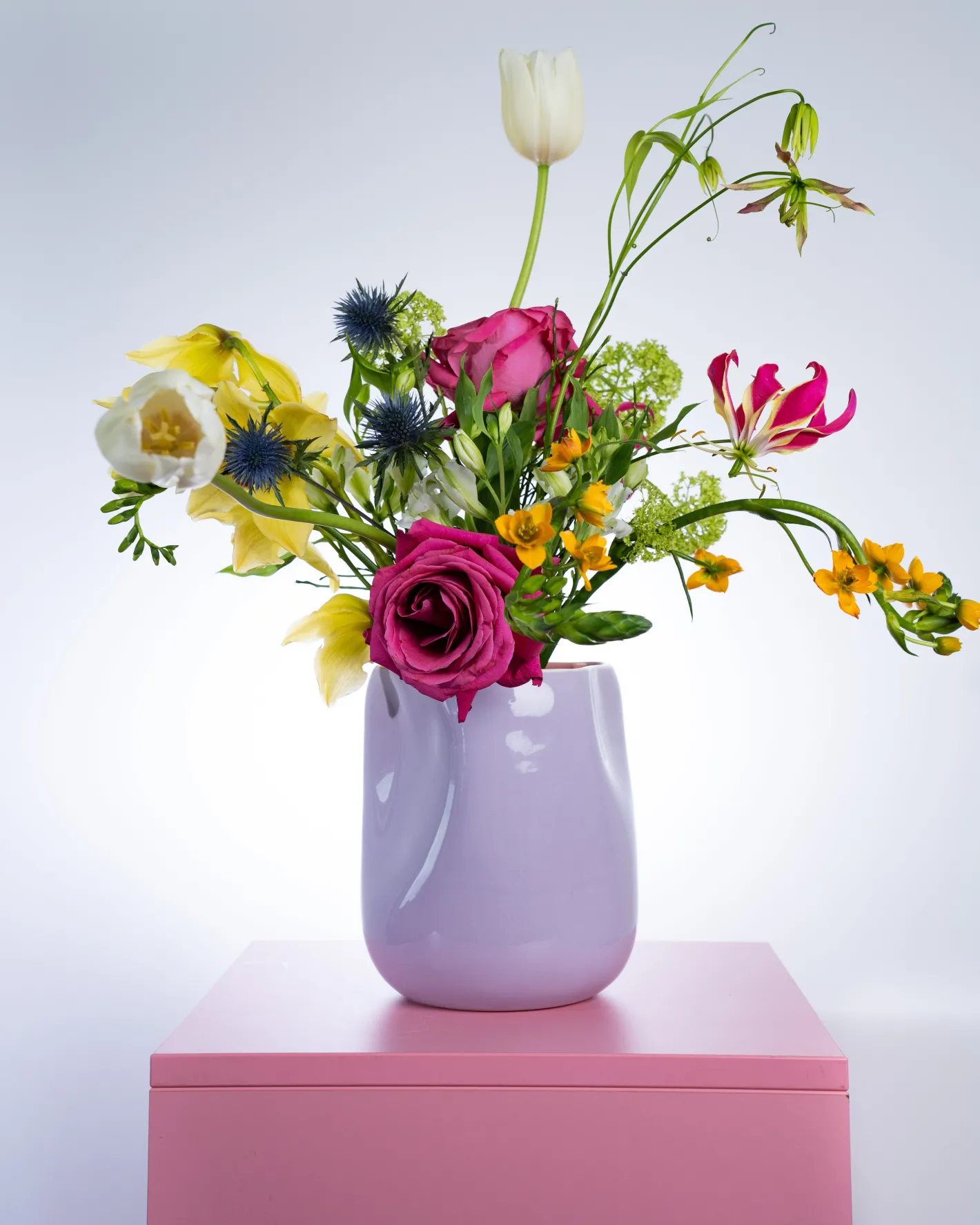 Motel a Miio Große Vasen^João Vase L Lilac Rose