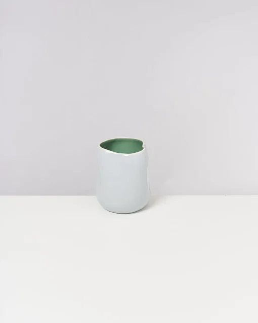 Motel a Miio Mittlere Vasen^João Vase M Lightblue Sage