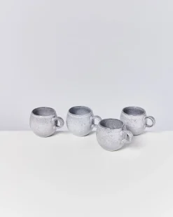 Motel a Miio Tassen-Sets^Mae - Set Of 4 Mugs Small Grey