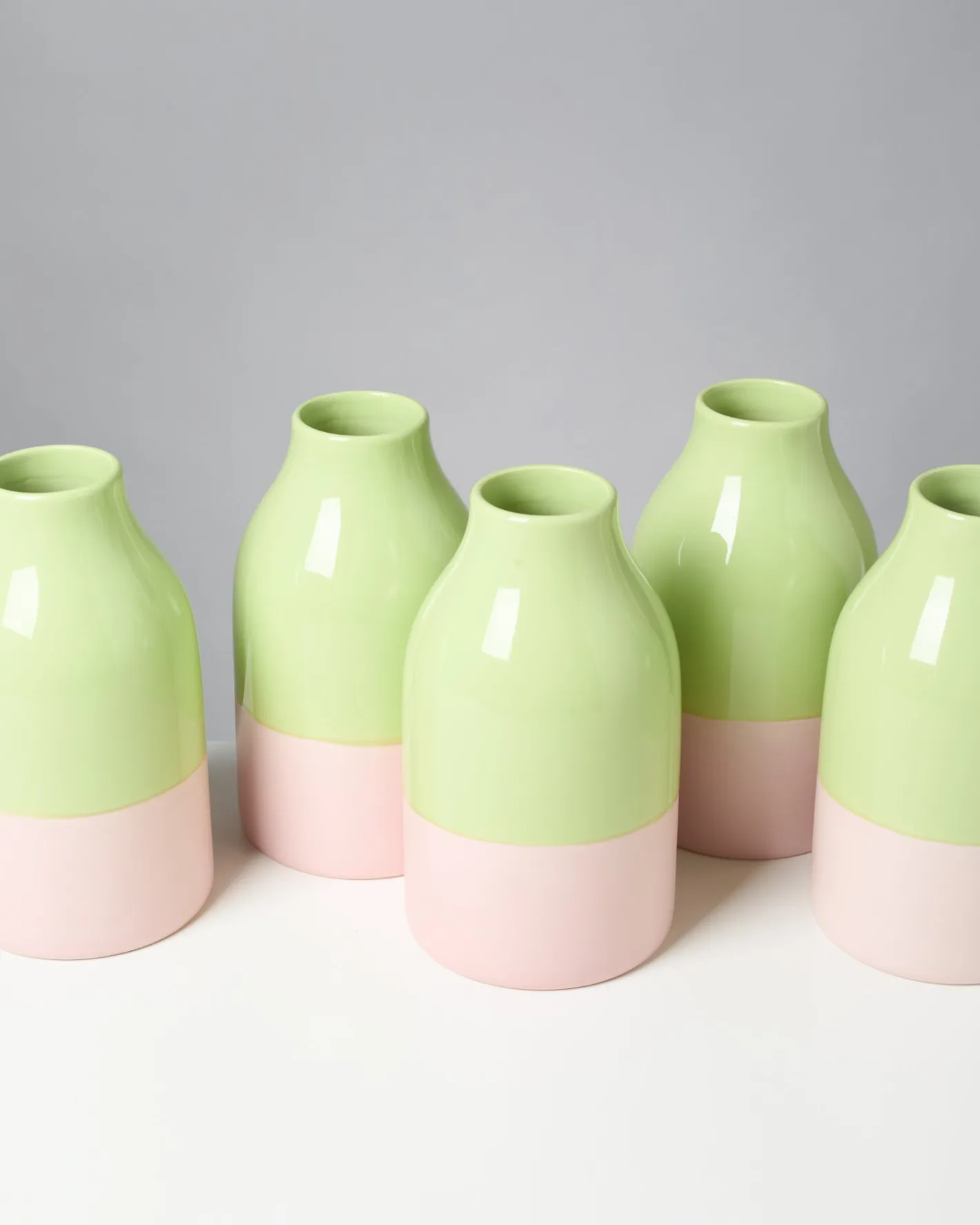 Motel a Miio Mittlere Vasen^Marisa Vase - Lime Rose