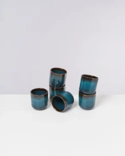 Motel a Miio Becher-Sets^Melides - Set Of 6 Cups Small Oceanblue