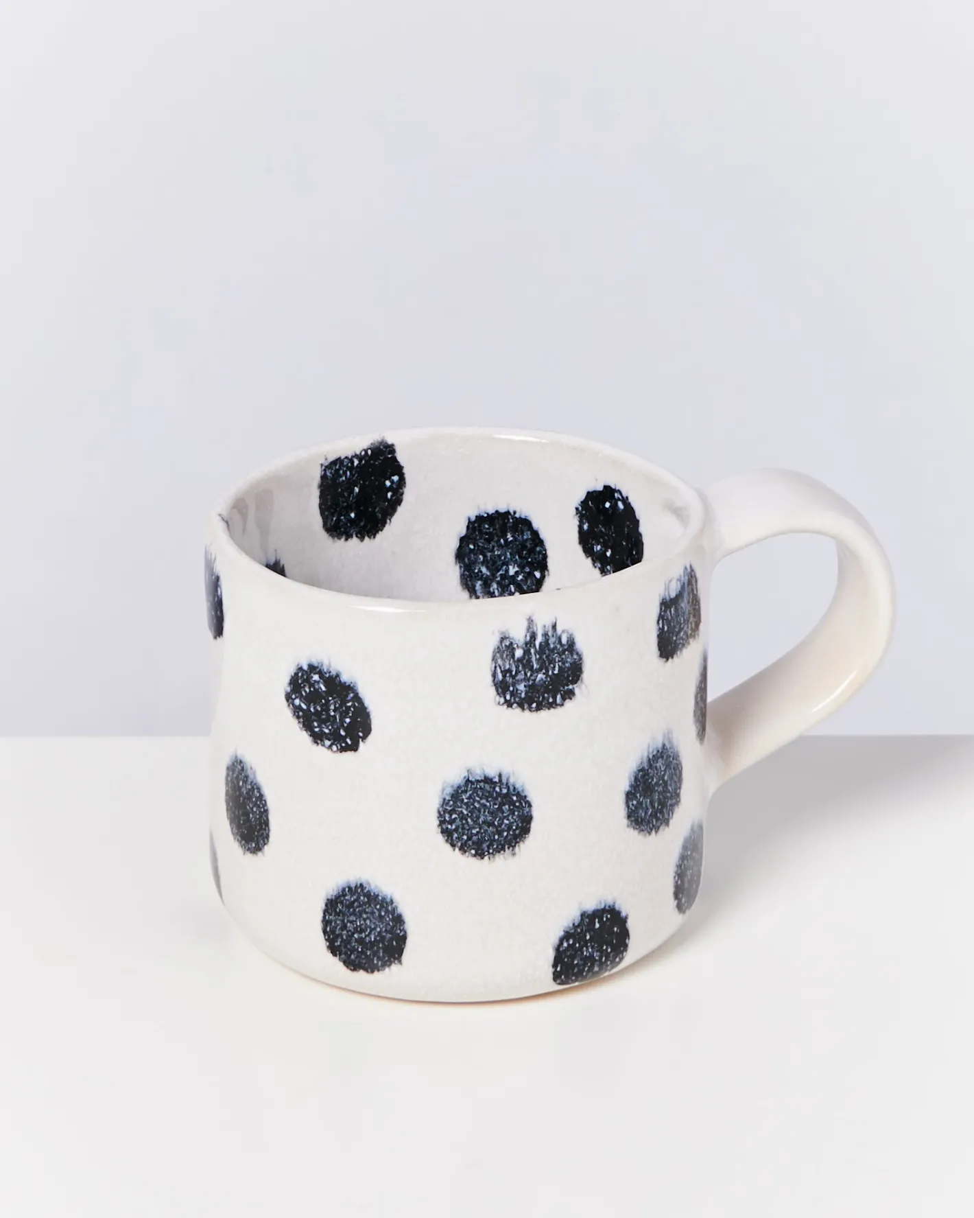 Motel a Miio Tassen-Sets^Nódoa - Set Of 4 Mugs Black Dots