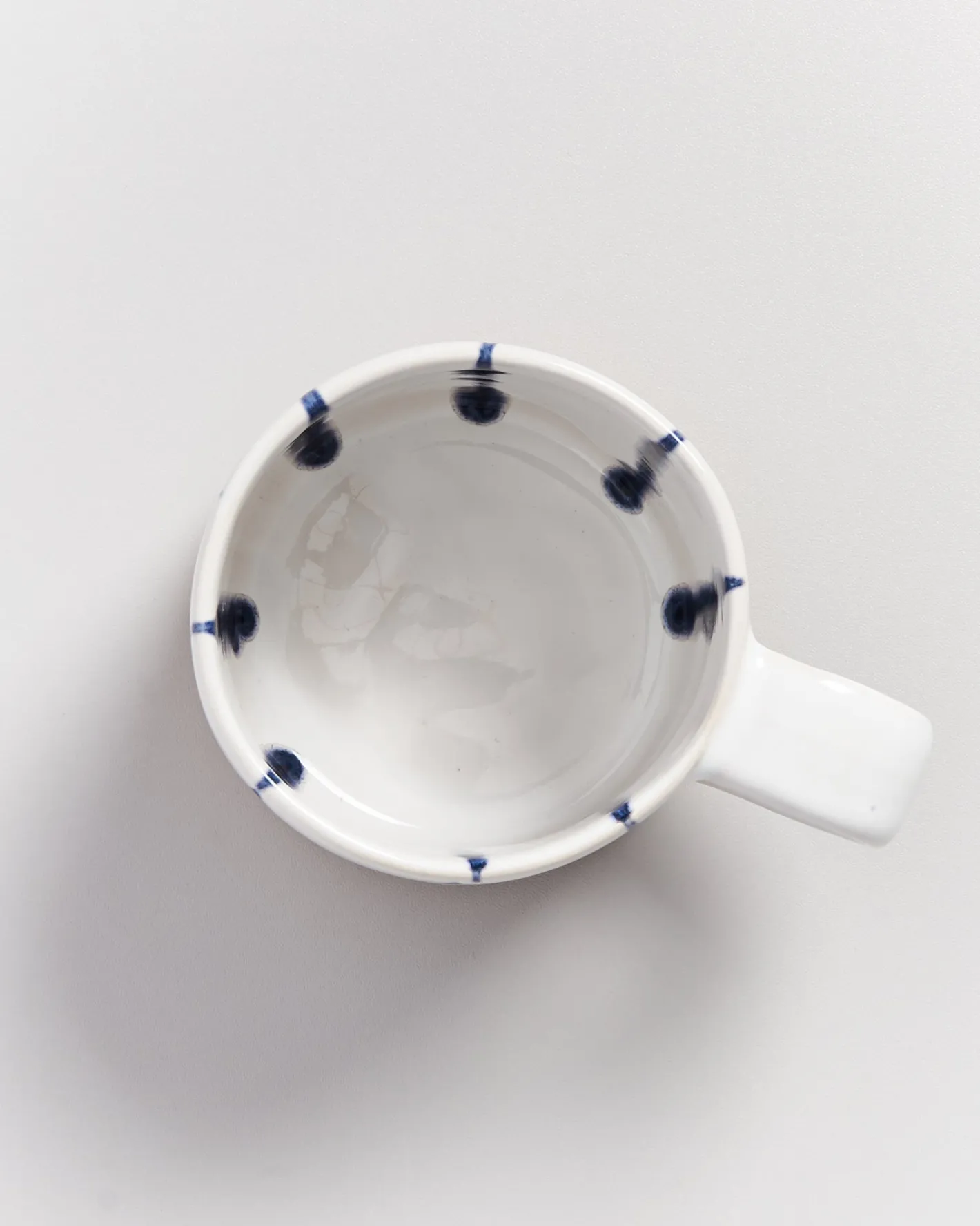 Motel a Miio Tassen-Sets^Nódoa - Set Of 6 Mugs White Blue