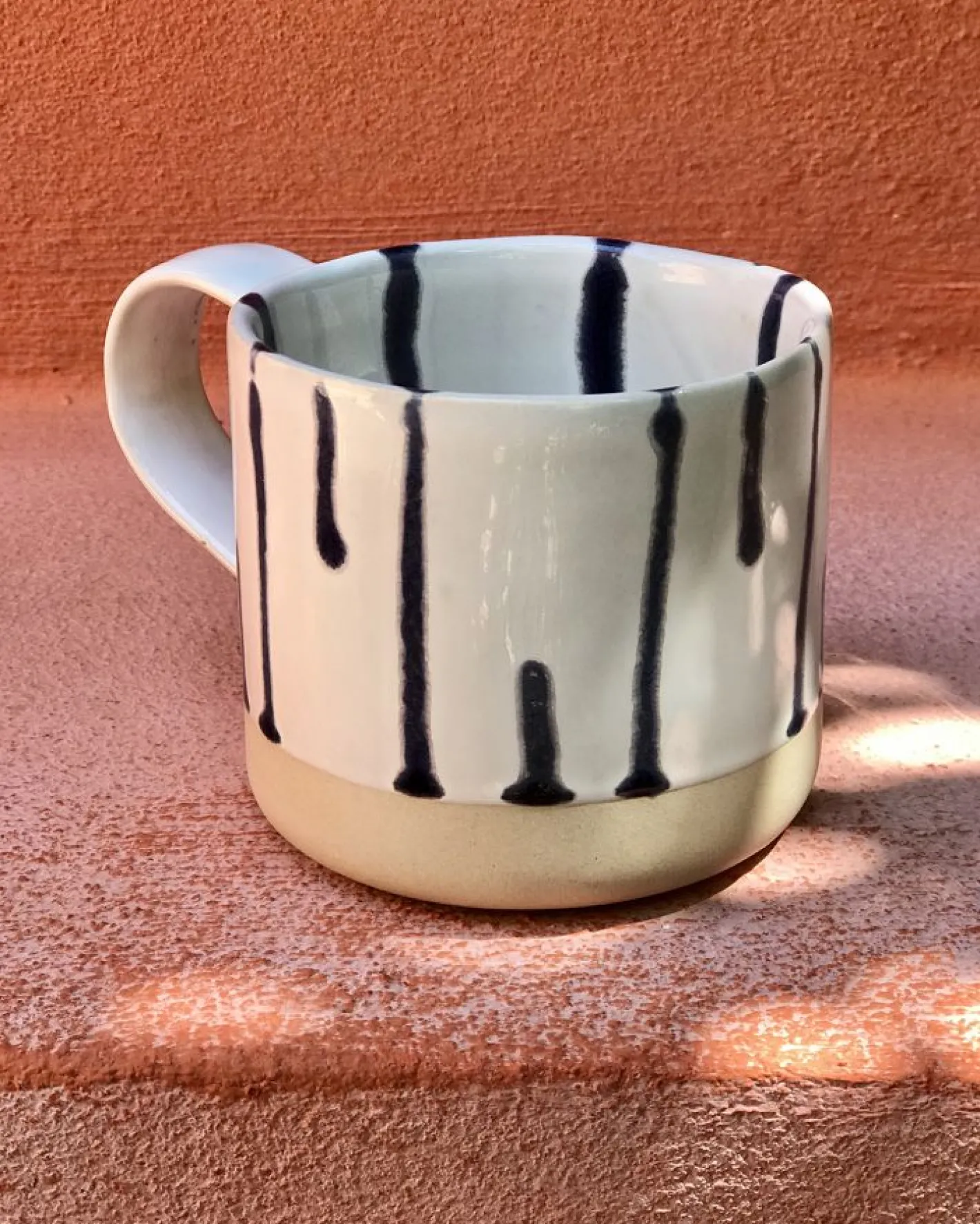 Motel a Miio Tassen-Sets^Nódoa - Set Of 6 Mugs White Blue