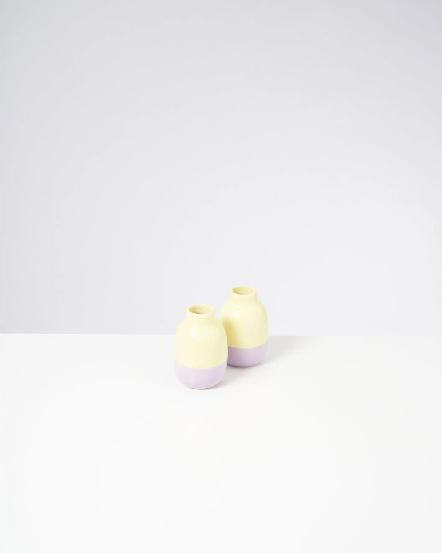 Motel a Miio Kleine Vasen^Nuno Vase S - Yellow Lilac