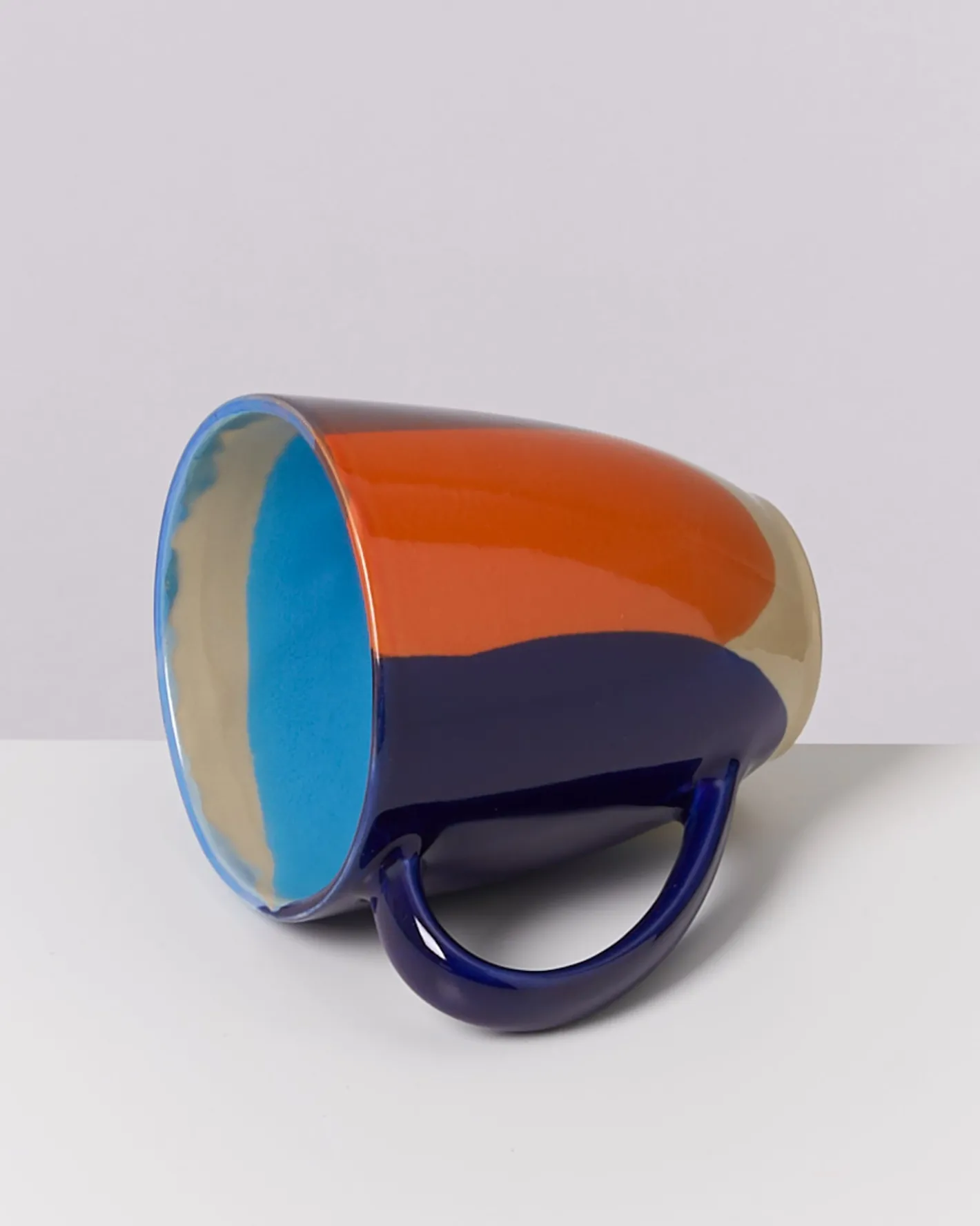 Motel a Miio Große Tassen^Pintor Mug Large Blue Orange