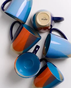 Motel a Miio Große Tassen^Pintor Mug Large Blue Orange