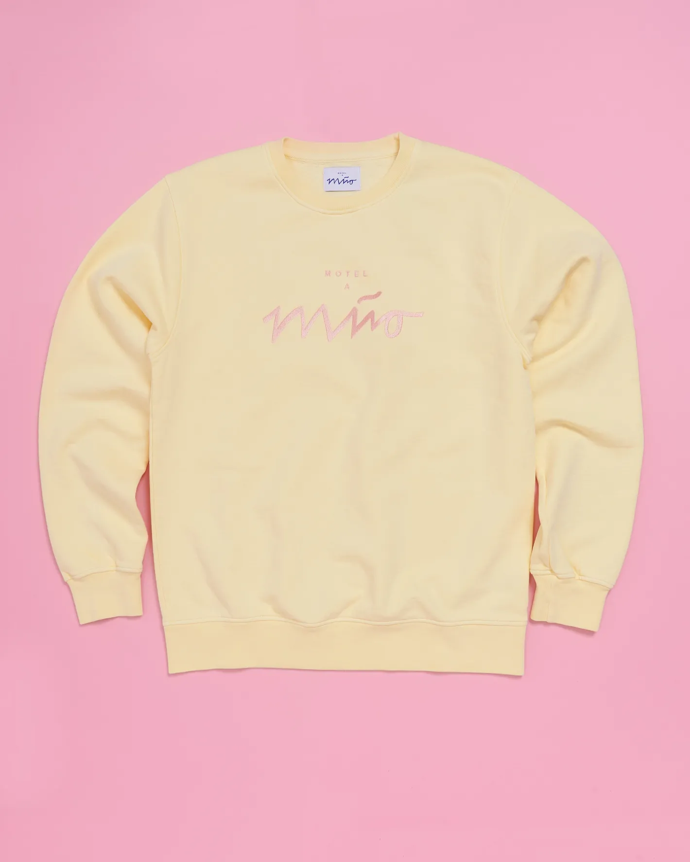 Motel a Miio Sweatshirts^Sweatshirt Men Rose Yellow