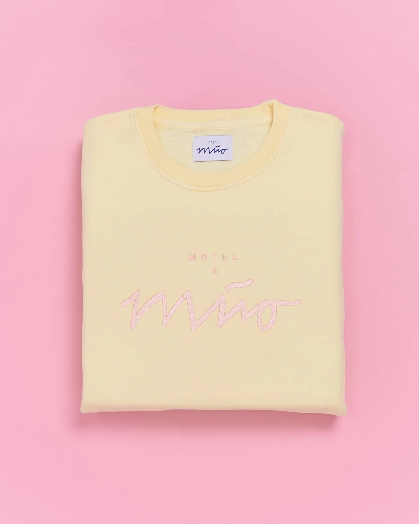 Motel a Miio Sweatshirts^Sweatshirt Men Rose Yellow